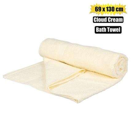 Bath towel 69x130cm cloud cream