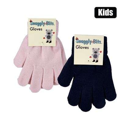 Gloves toddler plain assorted colours/Priced per Each
