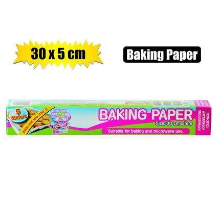 Disposable roll baking paper 30cmx5m