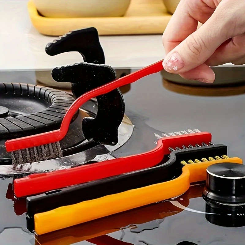 Wire-brush set mini 3 Piece small blister