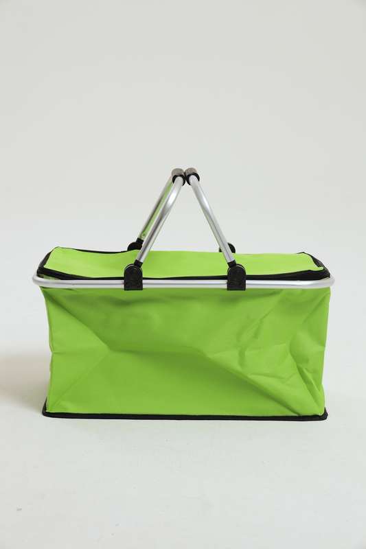 Picnic Cooler Bag/Large/Collapsible with Folding Handles 46x28x22cm
