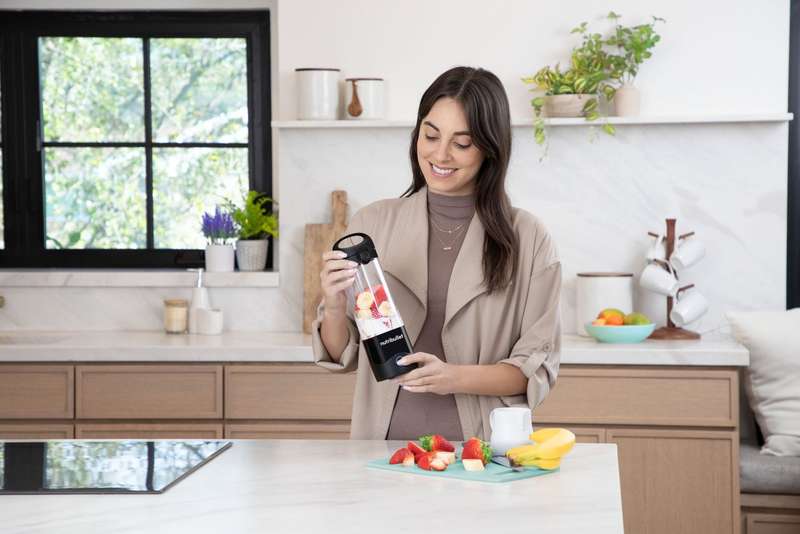 Nutribullet Portable Blender  USB-C Rechargeable, On-the-Go Blending Power | 475ml Travel Cup