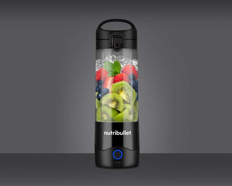 Nutribullet Portable Blender  USB-C Rechargeable, On-the-Go Blending Power | 475ml Travel Cup