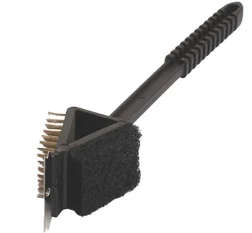 Braai Grid Brush Cleaner/Wire Brush 37cm 3-in-1