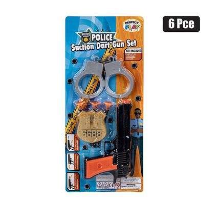 Gun hand suction dart cuff set 28cm 6 Piece