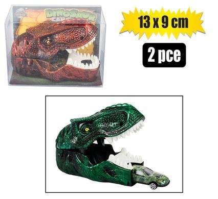 Die cast stunt dinosaur car 13cm