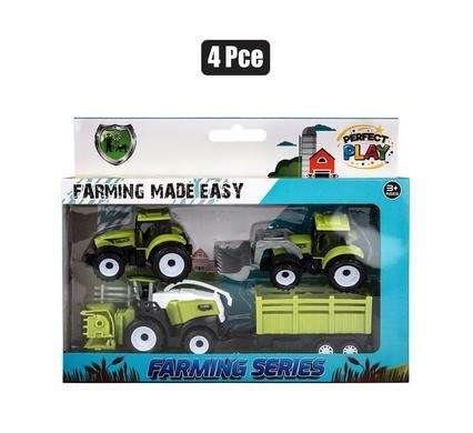 Vehicle farm tractor 4 Piece 28cm