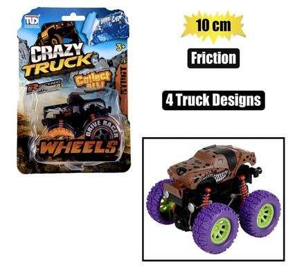 VEHICLE JEEP MONSTER FRICTION TRUCK 10cm