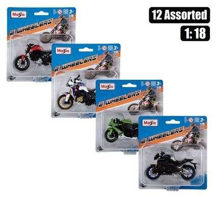 Maisto dinky motorbike 1:18 assorted