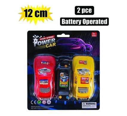 Battery operated car lc 12cm 2 Piece