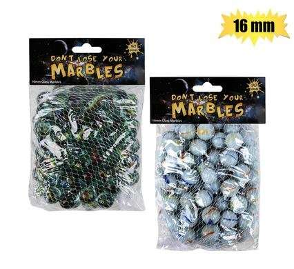Boys playset game marbles 16mm 90 Piece