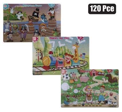 Puzzle jigsaw educational 120 Piece