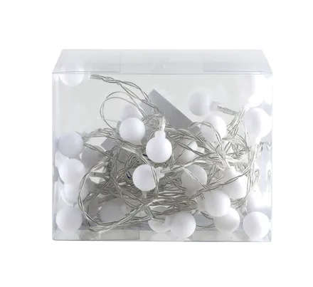 Fairy lights 40 Bulb Rope String Lights, 5.5m