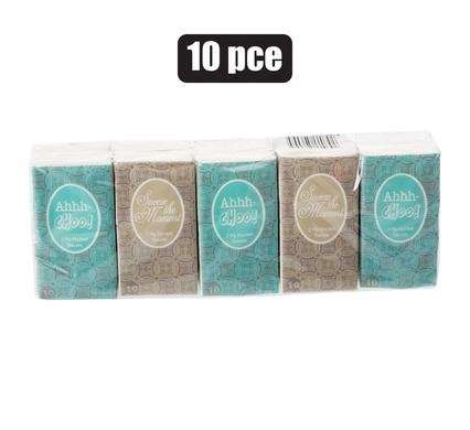 Tissues 10 Piece 2-ply