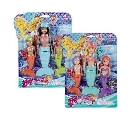 DOLL MERMAID 3 PACK