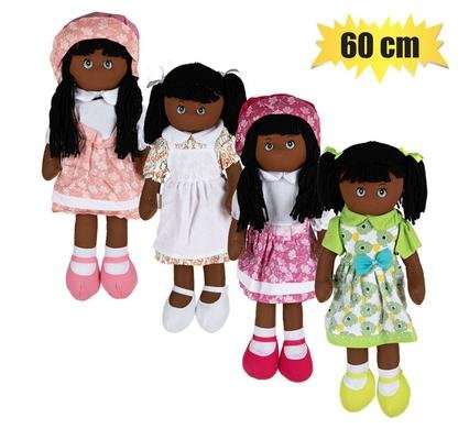 Doll rag 60cm assorted