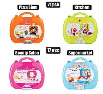 Play-set storage case assorted 23x20cm