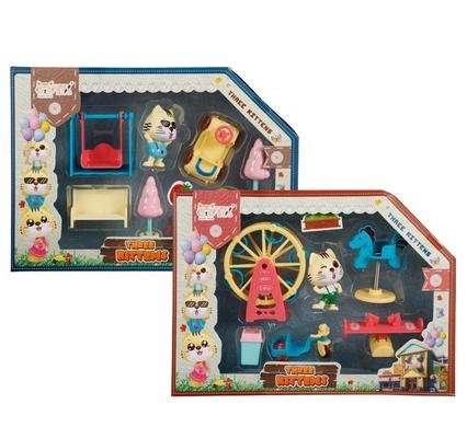 Playset kittys amusement park