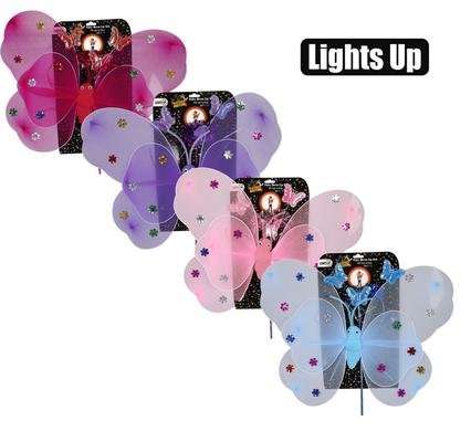 Wings, Headband & Wand Set, 3-piece