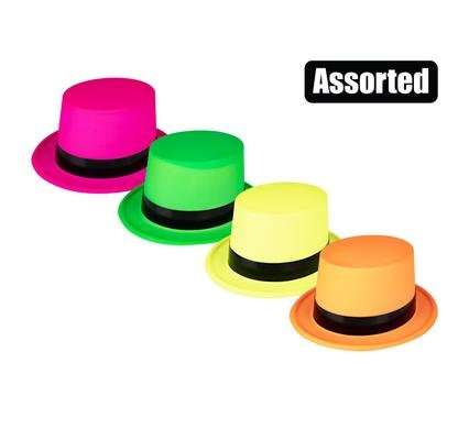 Dress up top hat assorted