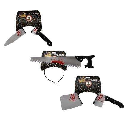 Dress up bloody butcher headband assorted