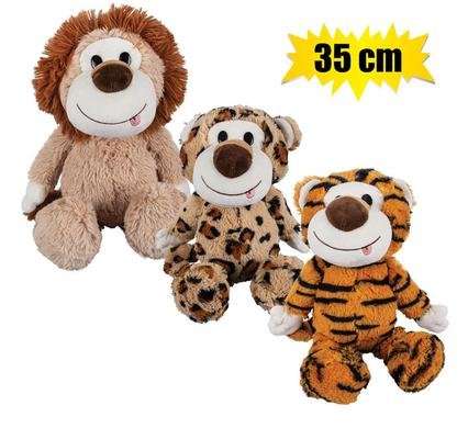 Plush wild assorted 33-35cm