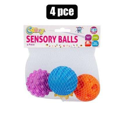 Baby toy edu play/learn sensory ball 4 Piece