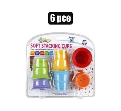 Baby toy edu stacking cups 6 Piece 25x23cm