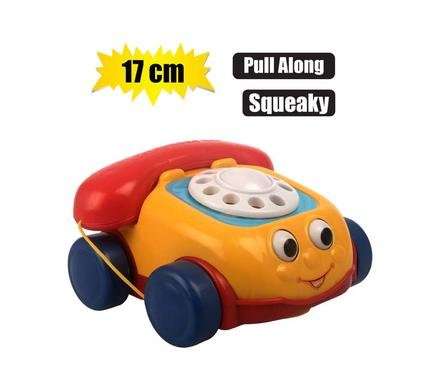 Baby Pull Phone with Squeak