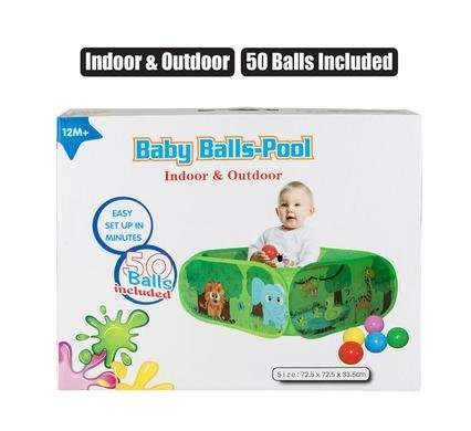 Pool Playtent with 50 Balls