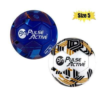 Ball soccer abstract assorted cols size 5
