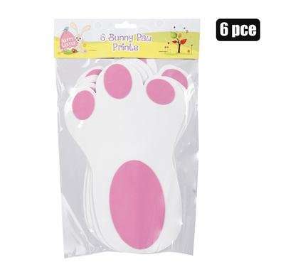 Bunny feet easter hunt set 6 Piece