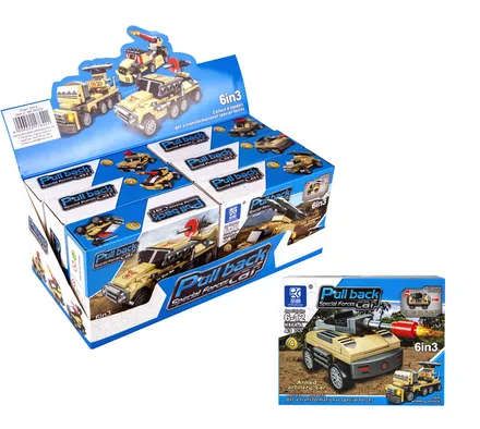 Building Block Vehicles with Pullback