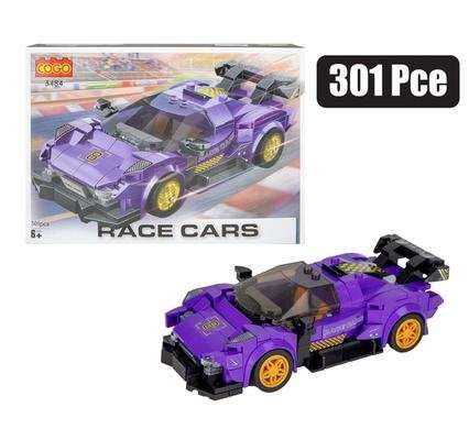 BUILDING BLOCKS COGO RACING CAR 301PCS