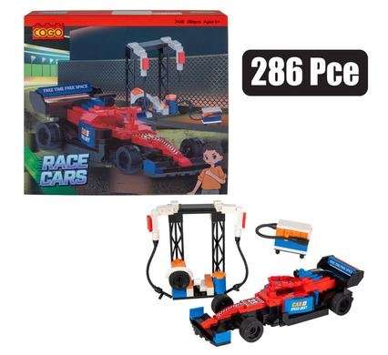 BUILDING BLOCKS COGO RACING CAR 286PCS