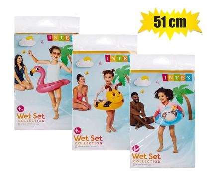 Intex swim ring 51cm lively p rint assorted