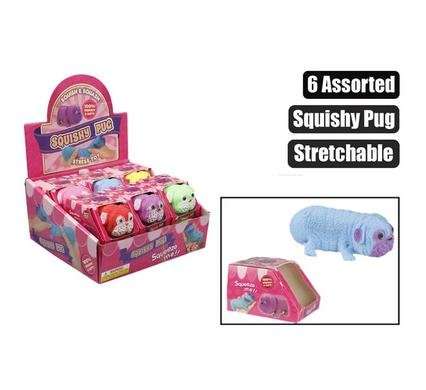 Animals stretch dog in box assorted