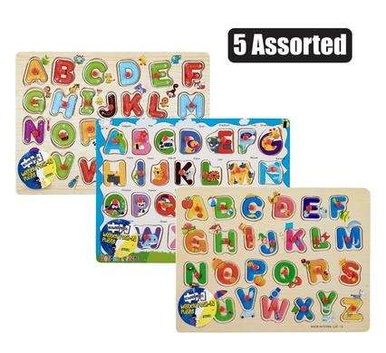 Wooden Push-in Board, A-z
