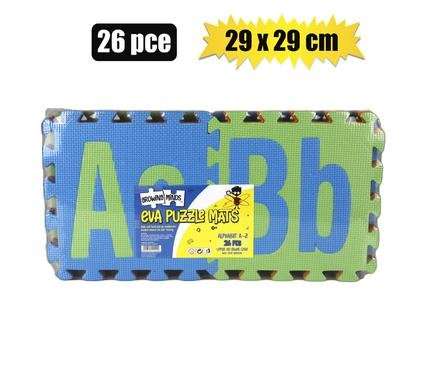 Edu eva mat a-z u/l case 29x29cm 26 Piece