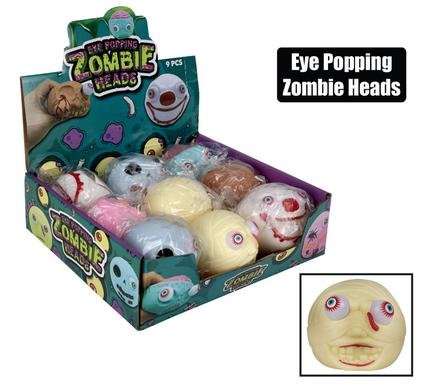 NOVELTY POP EYE ZOMBIES ASSORTED