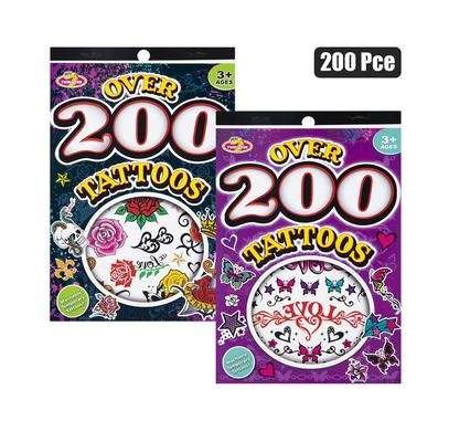 Temporary Tattoo Books