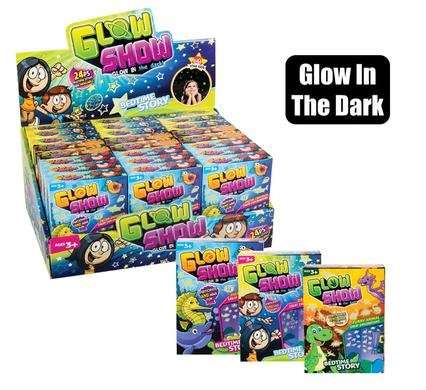 STICKER GLOW-IN-THE-DARK ASSORTED