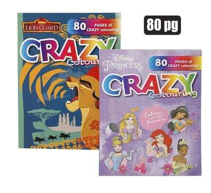 Book activity mega disney 80p assorted