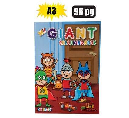 Book colouring a3 assorted