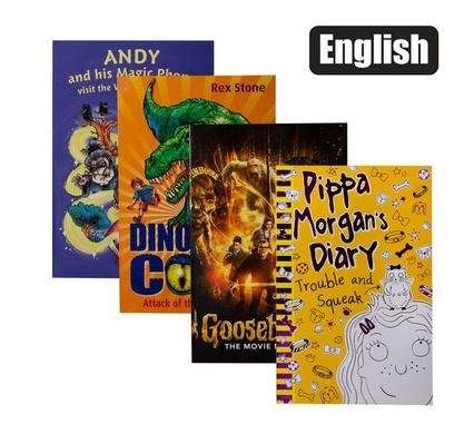 Book reader children's novels assorted