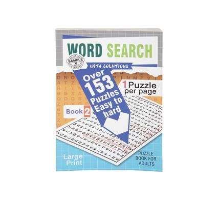 BOOK PUZZLE WORDSEARCH 2