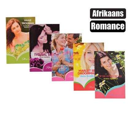 Book novel romance afrikaans assorted