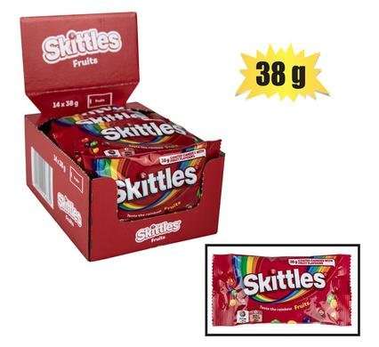 SWEET CANDY MW SKITTLES FRUITS 38g
