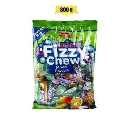 Brando Fizz Chew Assorted Flavours, 800g
