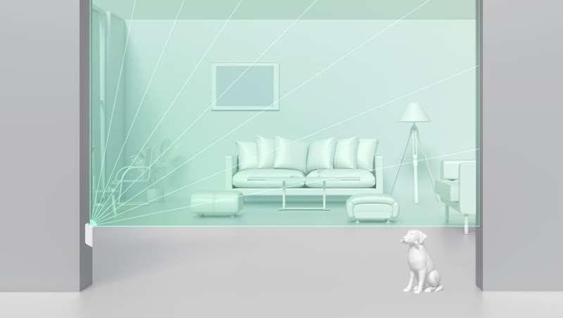 Ajax MotionProtect Curtain - Indoor